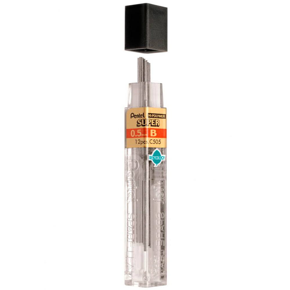 Pentel Hi-Polymer stifter B 0,5mm