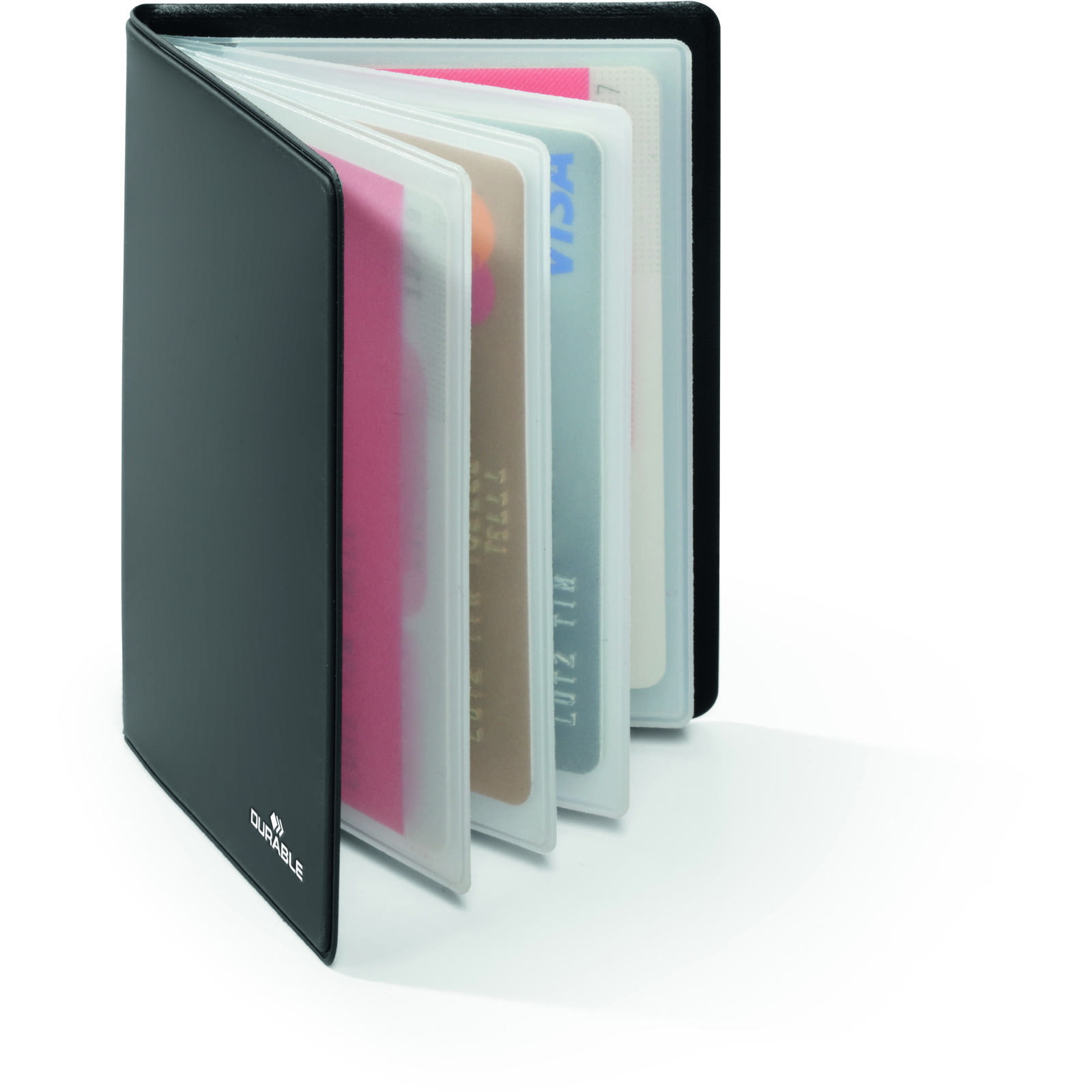 Durable kreditkortmappe RFID sort