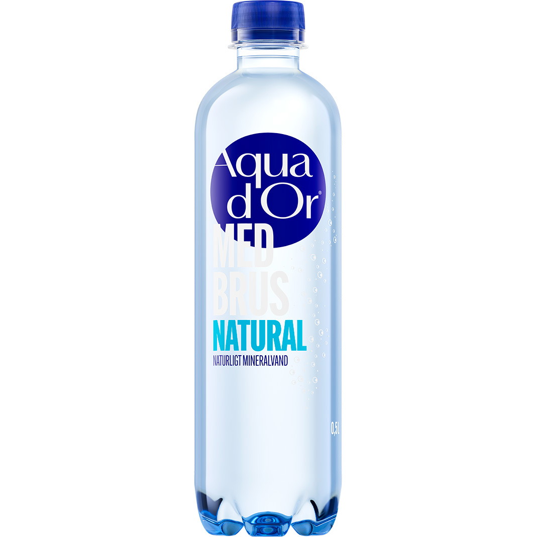 Aqua d'Or kildevand med brus 0,5L