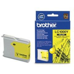 Brother LC1000Y Gul BlÃ¦kpatron, 400 sider