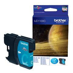Brother LC1100C Cyan BlÃ¦kpatron, 400 sider