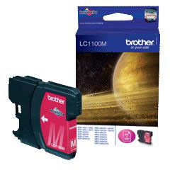 Brother LC1100M Magenta BlÃ¦kpatron, 400 sider