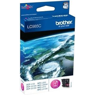 Brother LC985M Magenta BlÃ¦kpatron, 300 sider