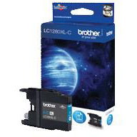 Brother LC1280XLC Cyan BlÃ¦kpatron, 1.200 sider