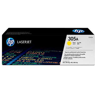 HP 305A CE412AC gul lasertoner, 2.600 sider