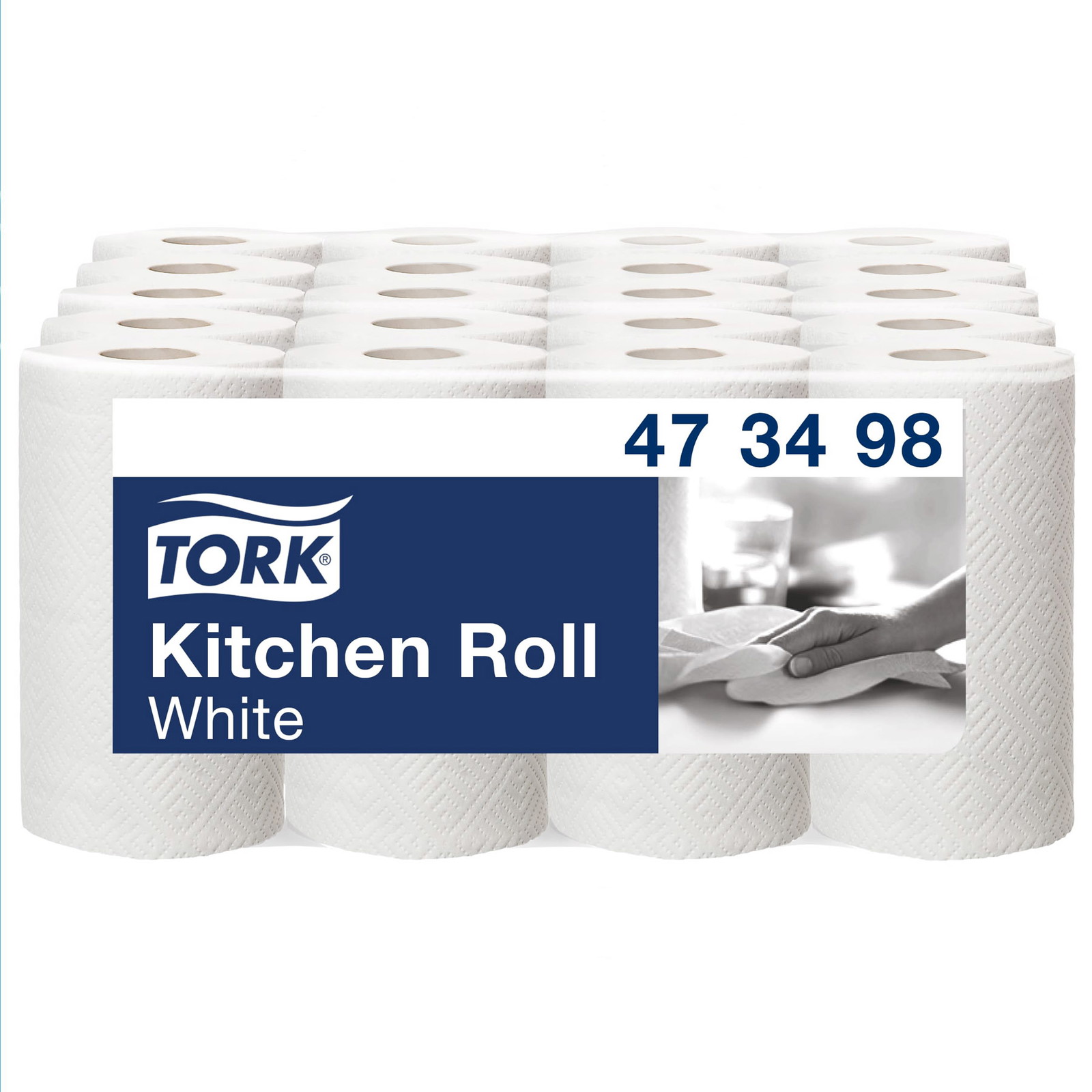 Tork 473498 Advanced Plus kÃ¯Â¿Â½kkenrulle 20,4 mtr 2-lags 20 ruller