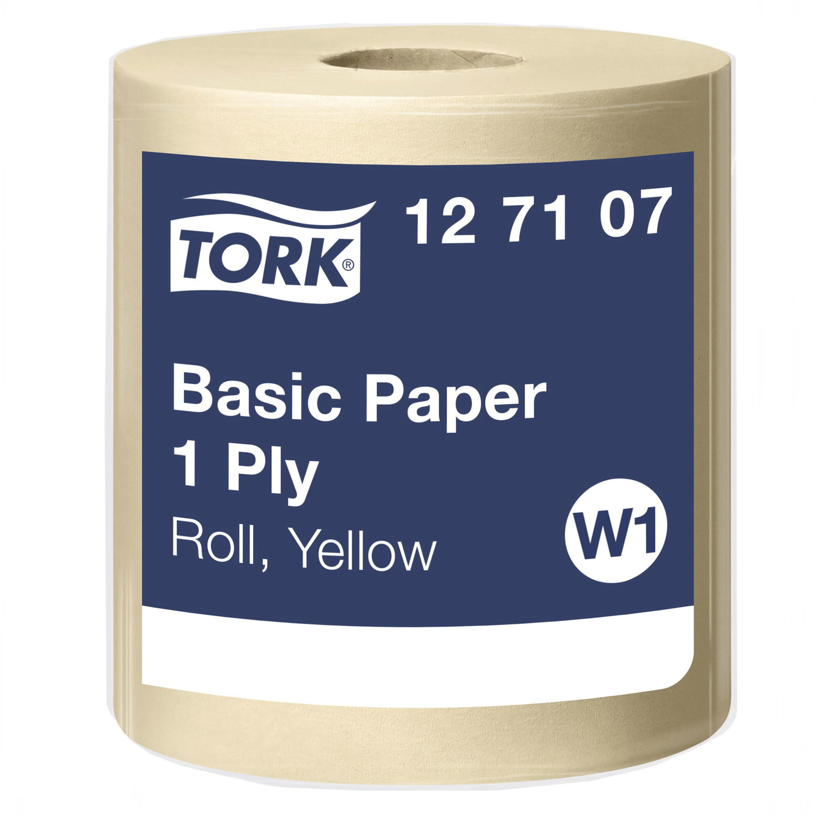 Tork 127107 Basic aftÃ¯Â¿Â½rringspapir W1 gul