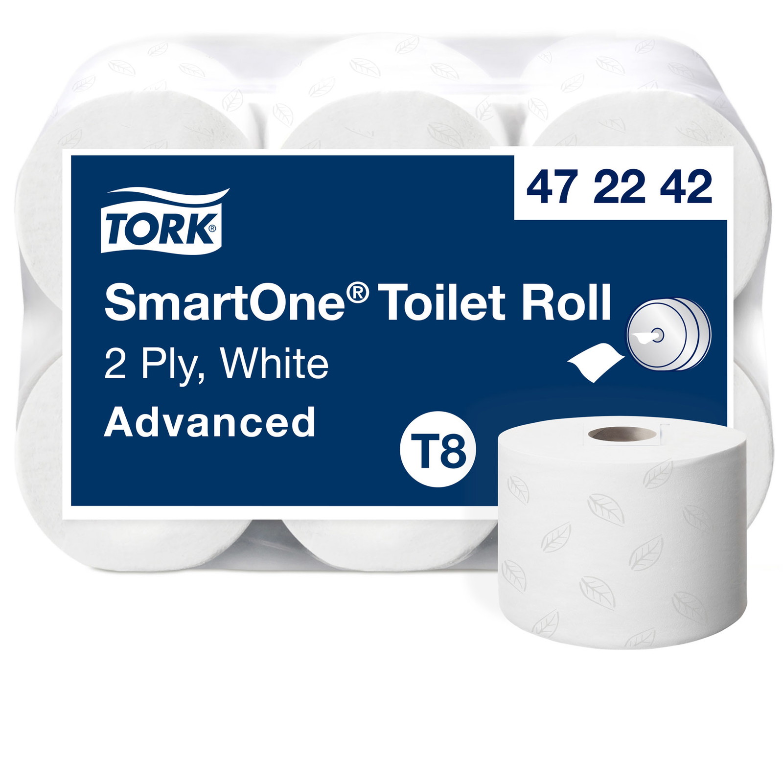 Tork 472242 SmartOne toiletpapir 2lags 6rl