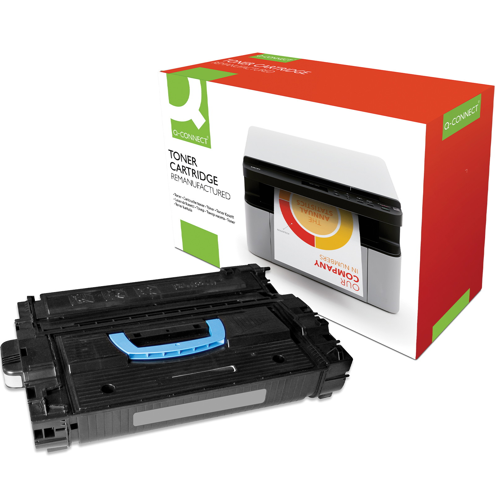 Q-connect 43X C8543X toner sort 30000 sider