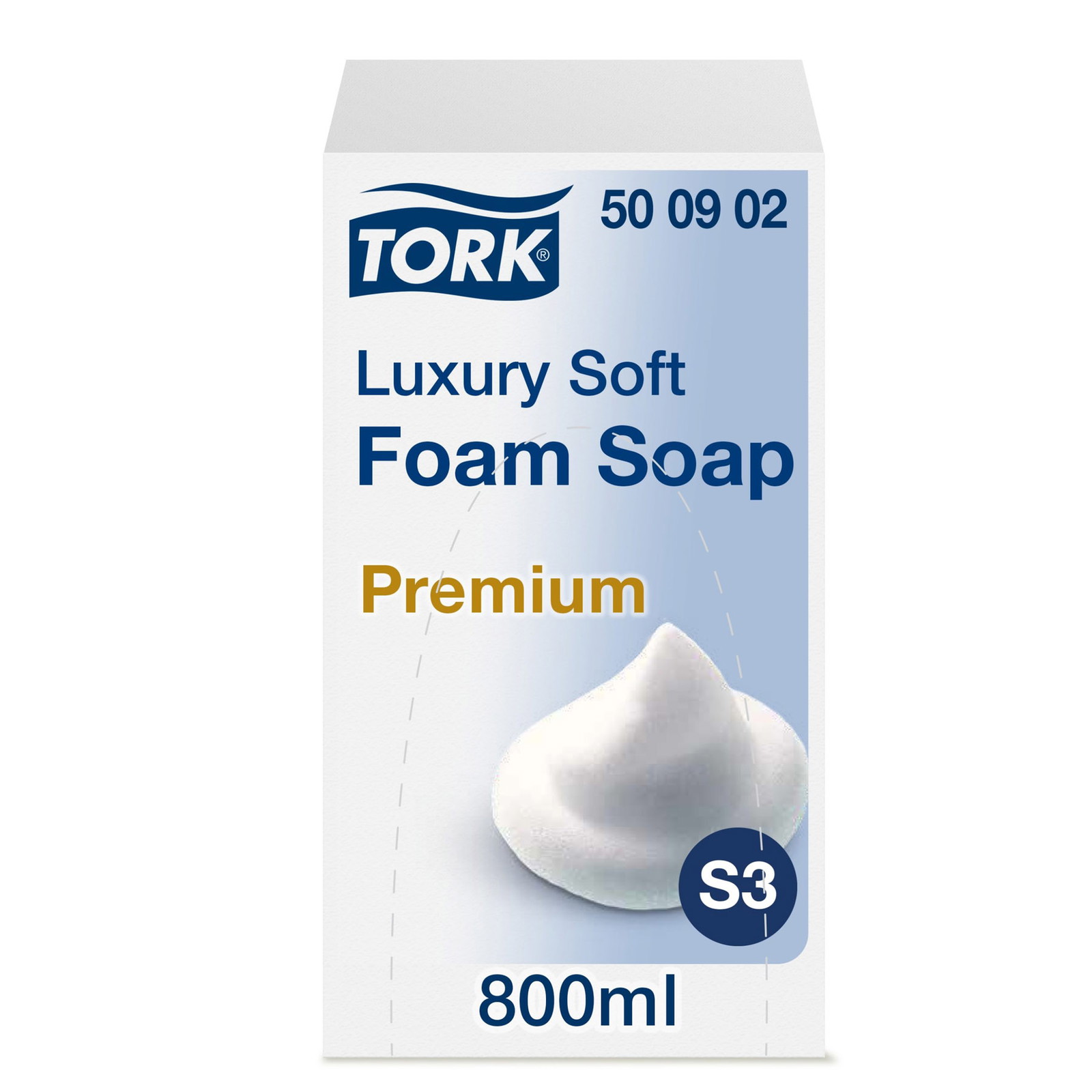 Tork 500902 Luksus skumsÃ¦be S3 800ml