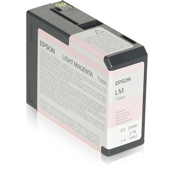 Epson T5806 C13T580600 Lys Magenta BlÃ¦kpatron, 80 ml