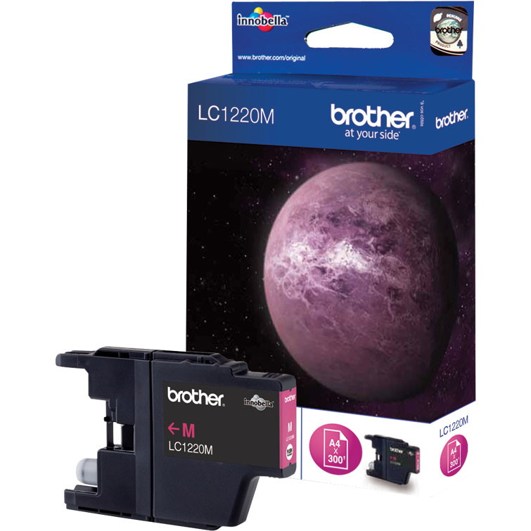 Brother BlÃ¯Â¿Â½k LC1220M Magenta