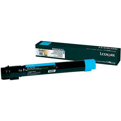 LEXMARK cartridge cyan X95x 22000 pages