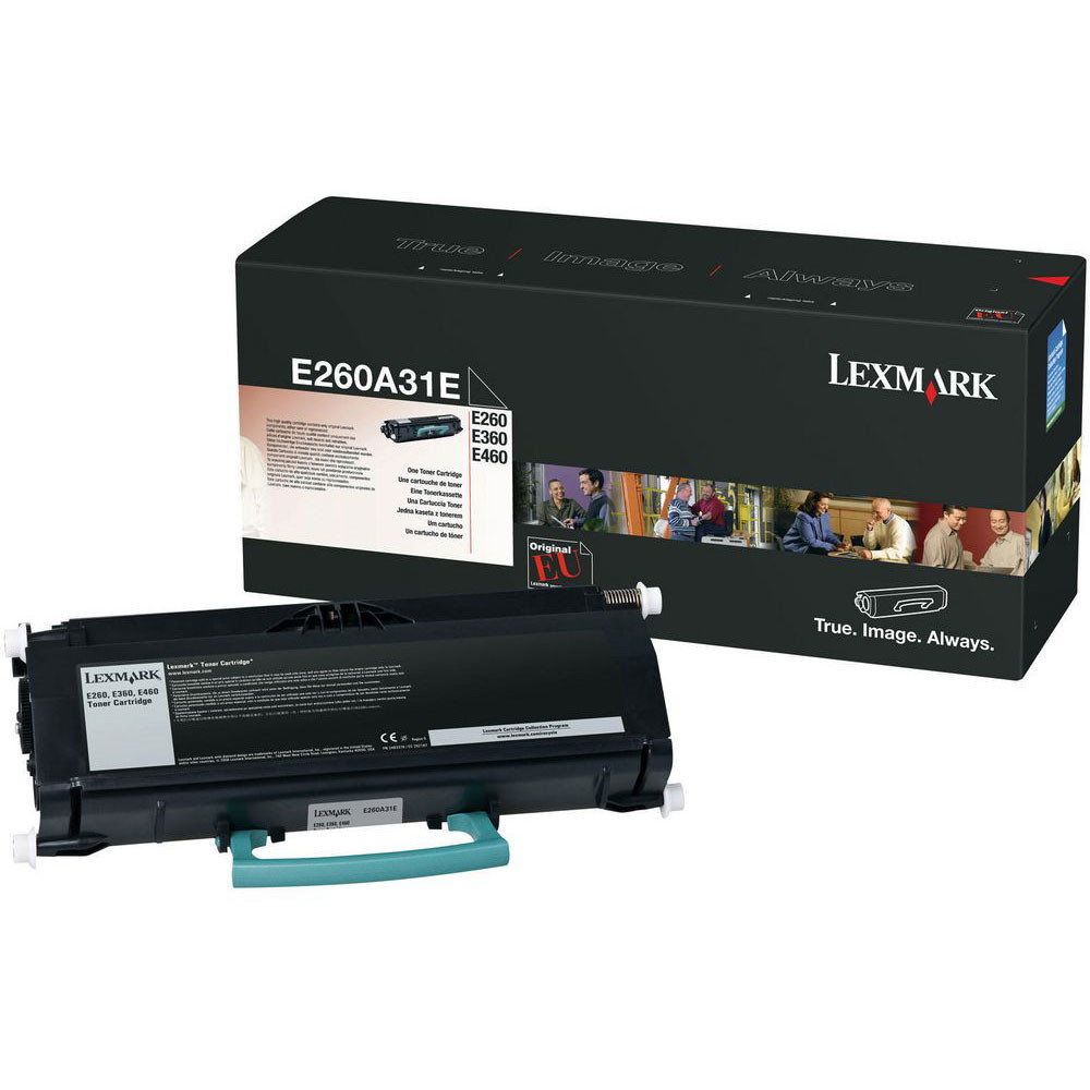 Lexmark Toner E260A31E BK E260A31E