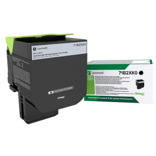 Lexmark Toner 71B2XK0 BK 71B2XK0