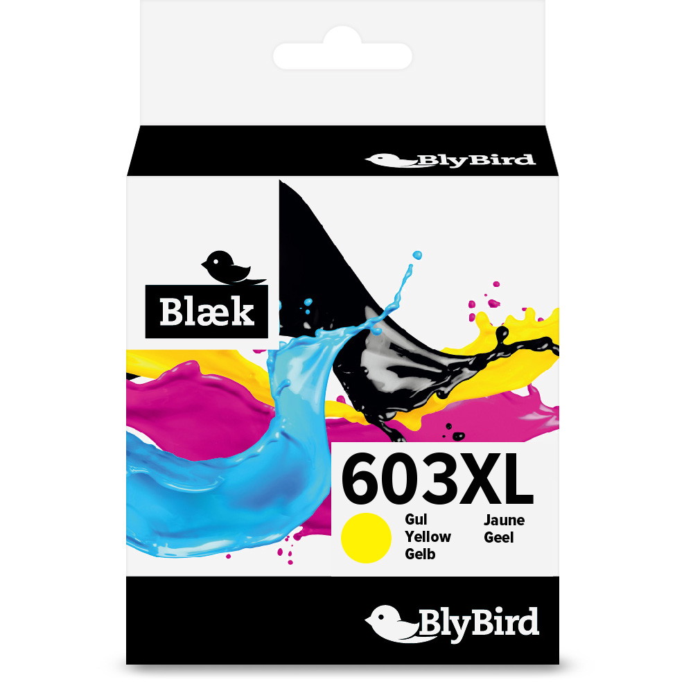 BlyBird 603XL C13T03A44020 yellow blÃ¦kpatron 4 ml