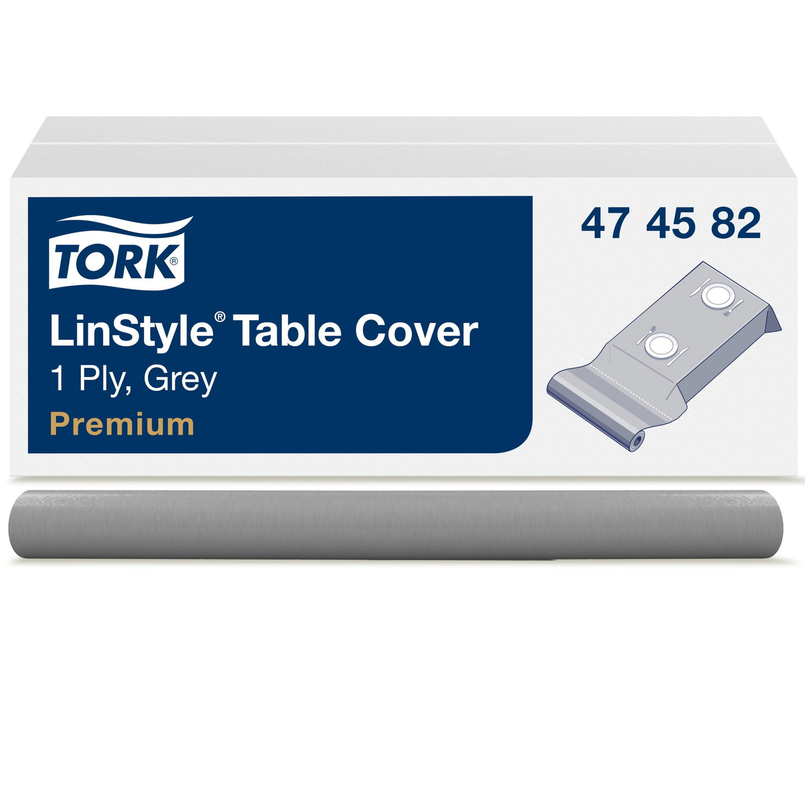 Tork 474582 LinStyle 1,20 x 20 m i grÃ¥