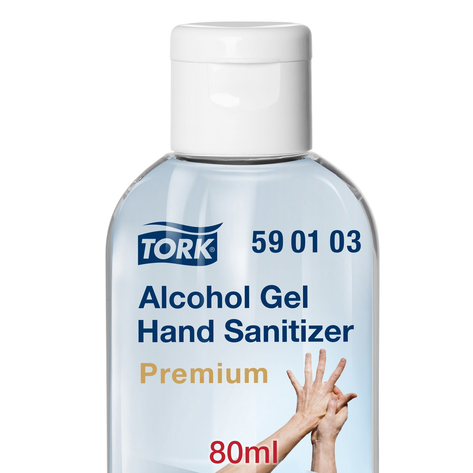 Tork 590103 hÃ¥nddesinficeringsgel 80% 80ml