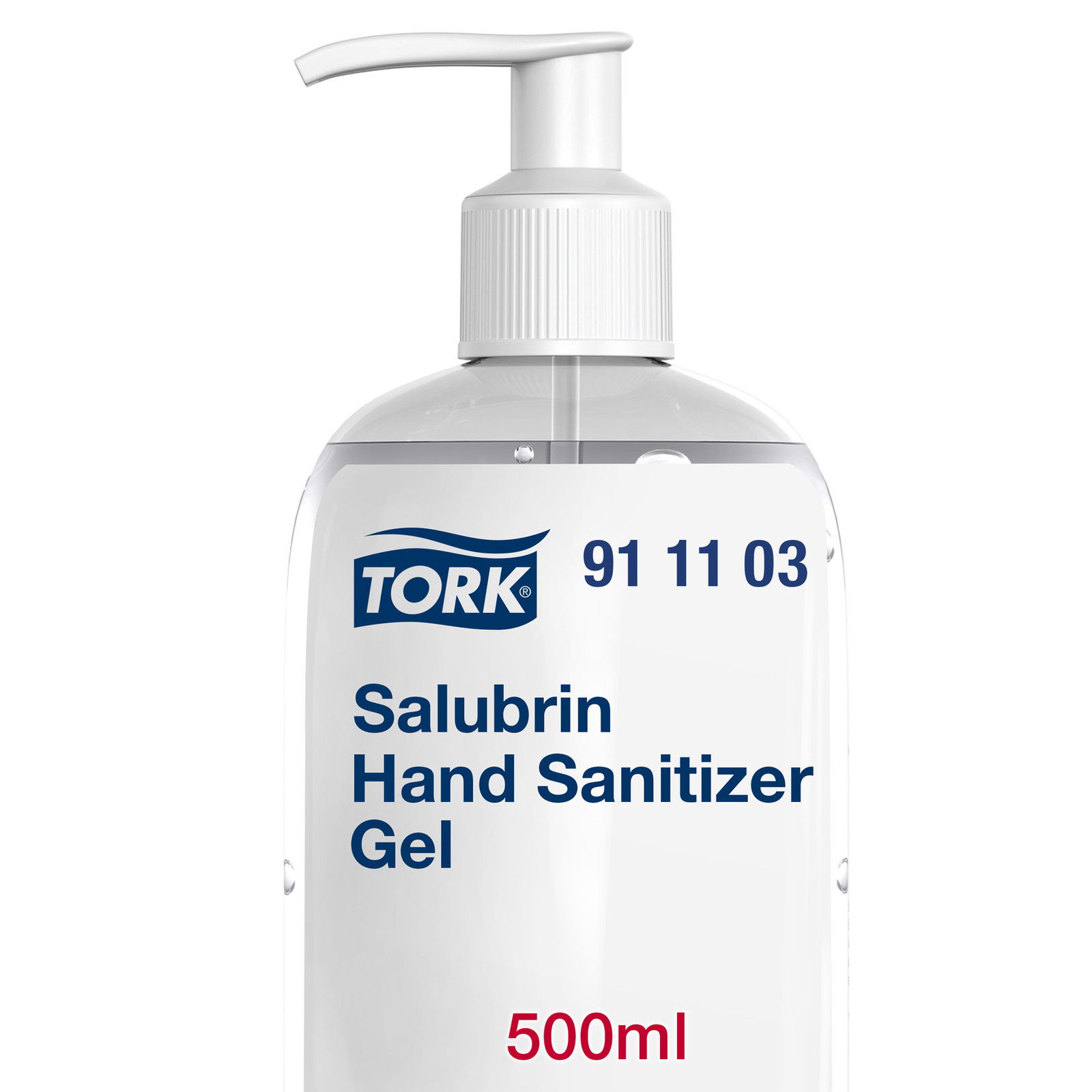 Tork 911103 Salubrin hÃ¥nddesinfektiongel 70% 500ml