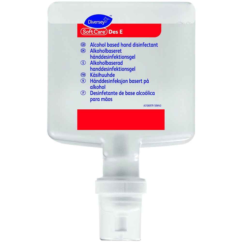 Diversey Soft Care hÃ¥nddesinfektionsgel 1300ml