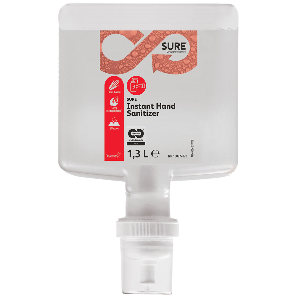 Diversey SURE hÃ¥nddesinfektionsskum 1300ml