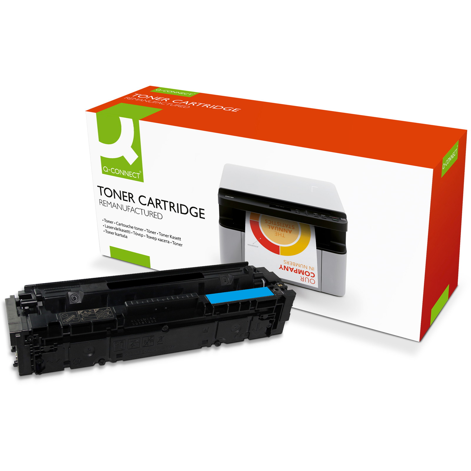 Q-connect 046H toner cyan 5000 sider