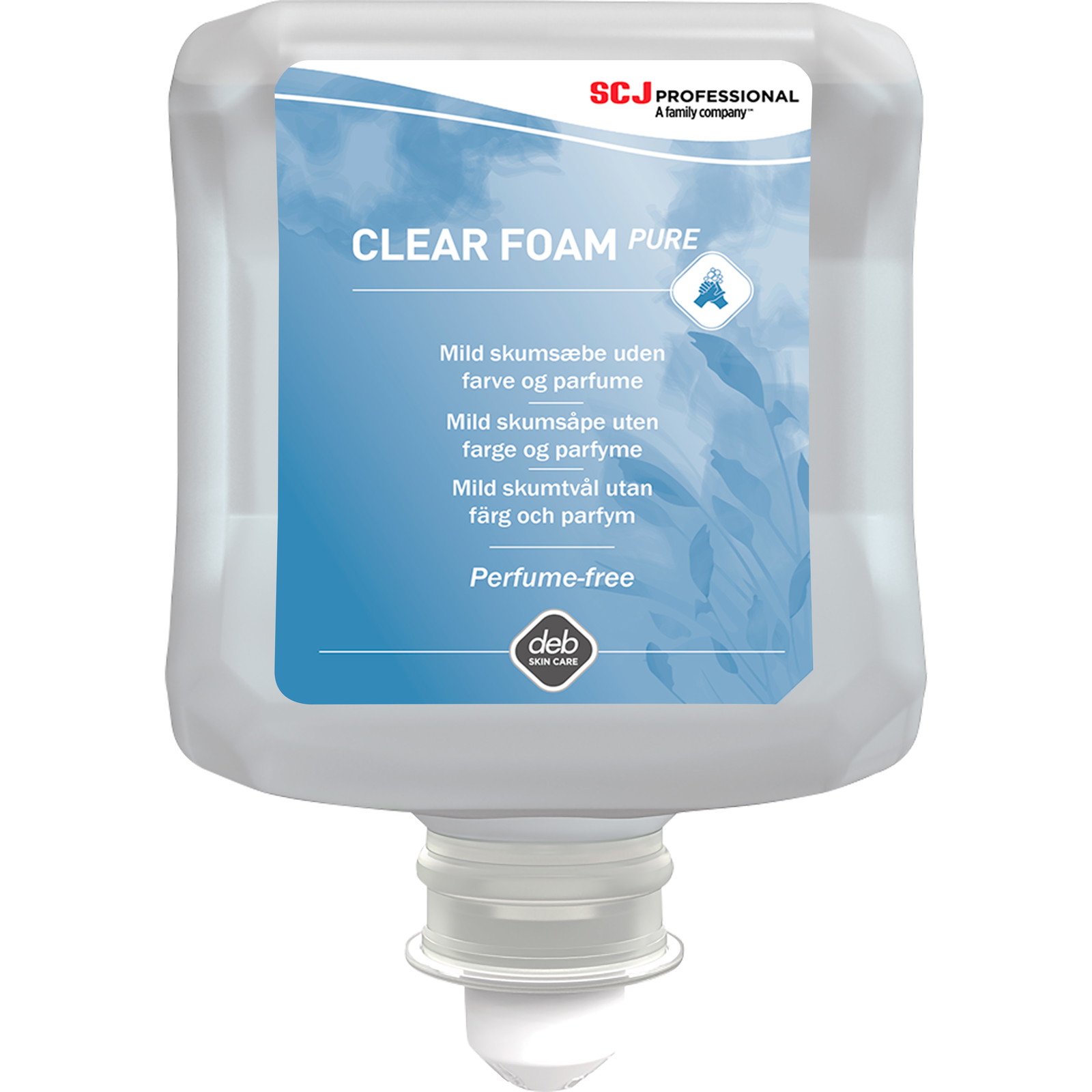 SCJ Clear Foam Pure skumsÃ¦be 1L