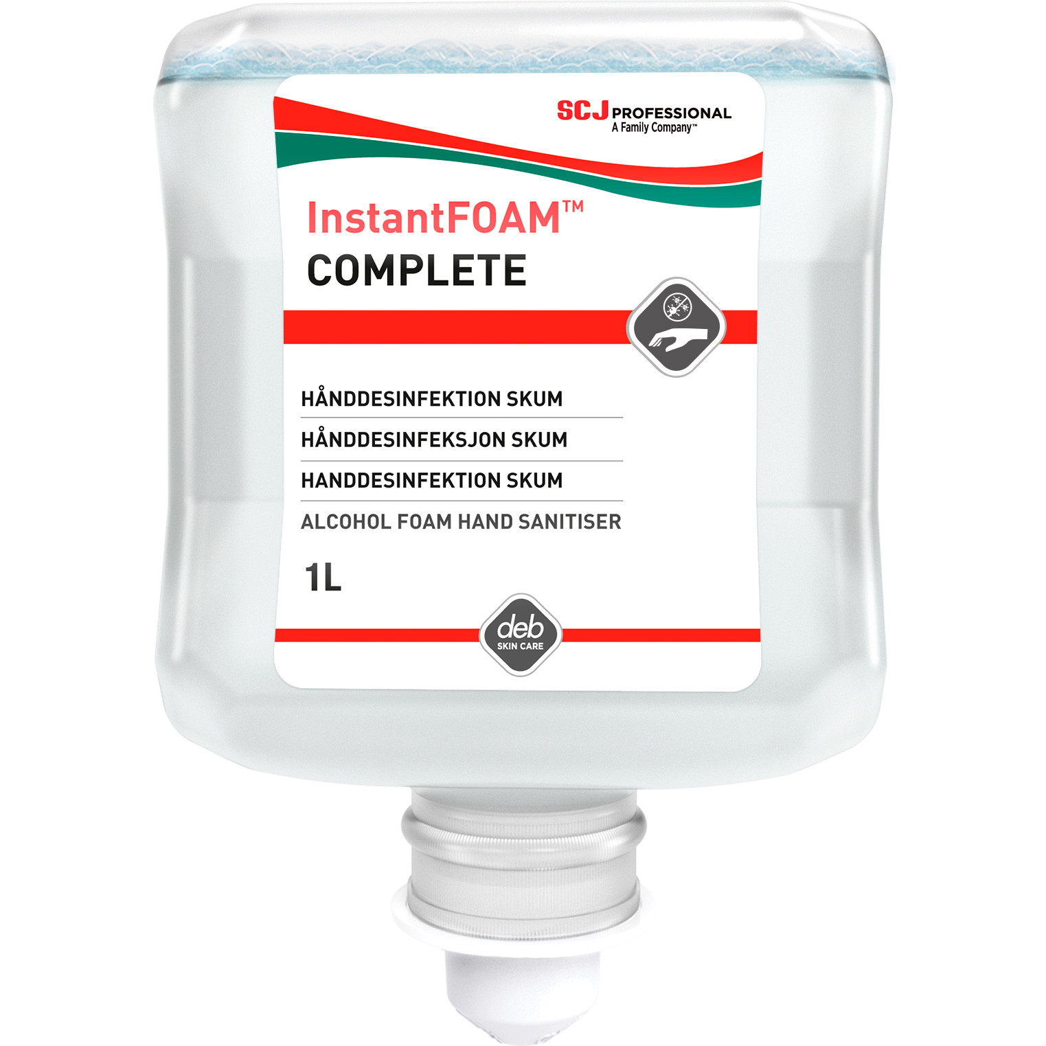 SCJ InstantFoam Complete hÃ¥nddesinfektion 1L