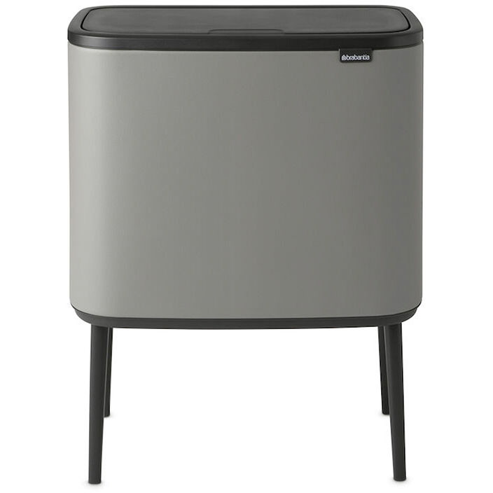 Brabantia BO vippelÃ¥gsspand 11+23L Concrete Grey