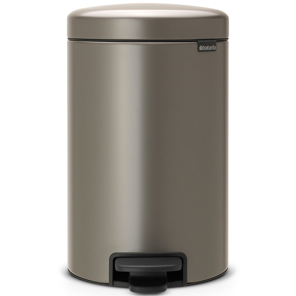 Brabantia NewIcon pedalspand 12L Platinum