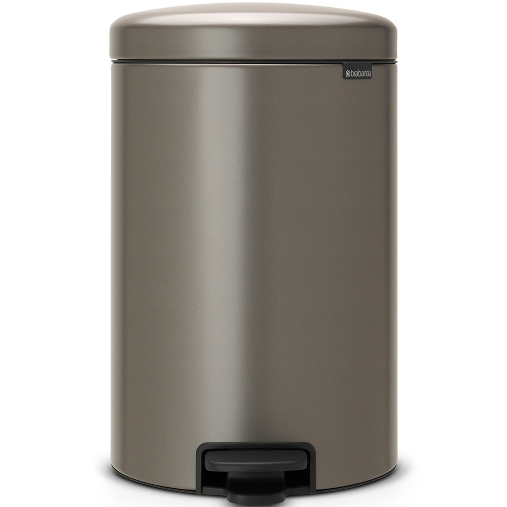 Brabantia NewIcon pedalspand 20L Platinum