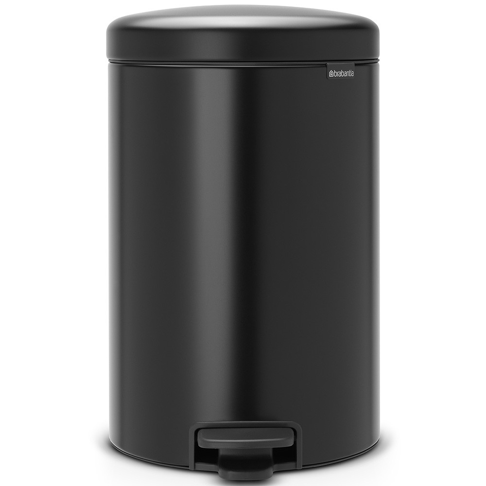 Brabantia NewIcon pedalspand 20L Matt Black