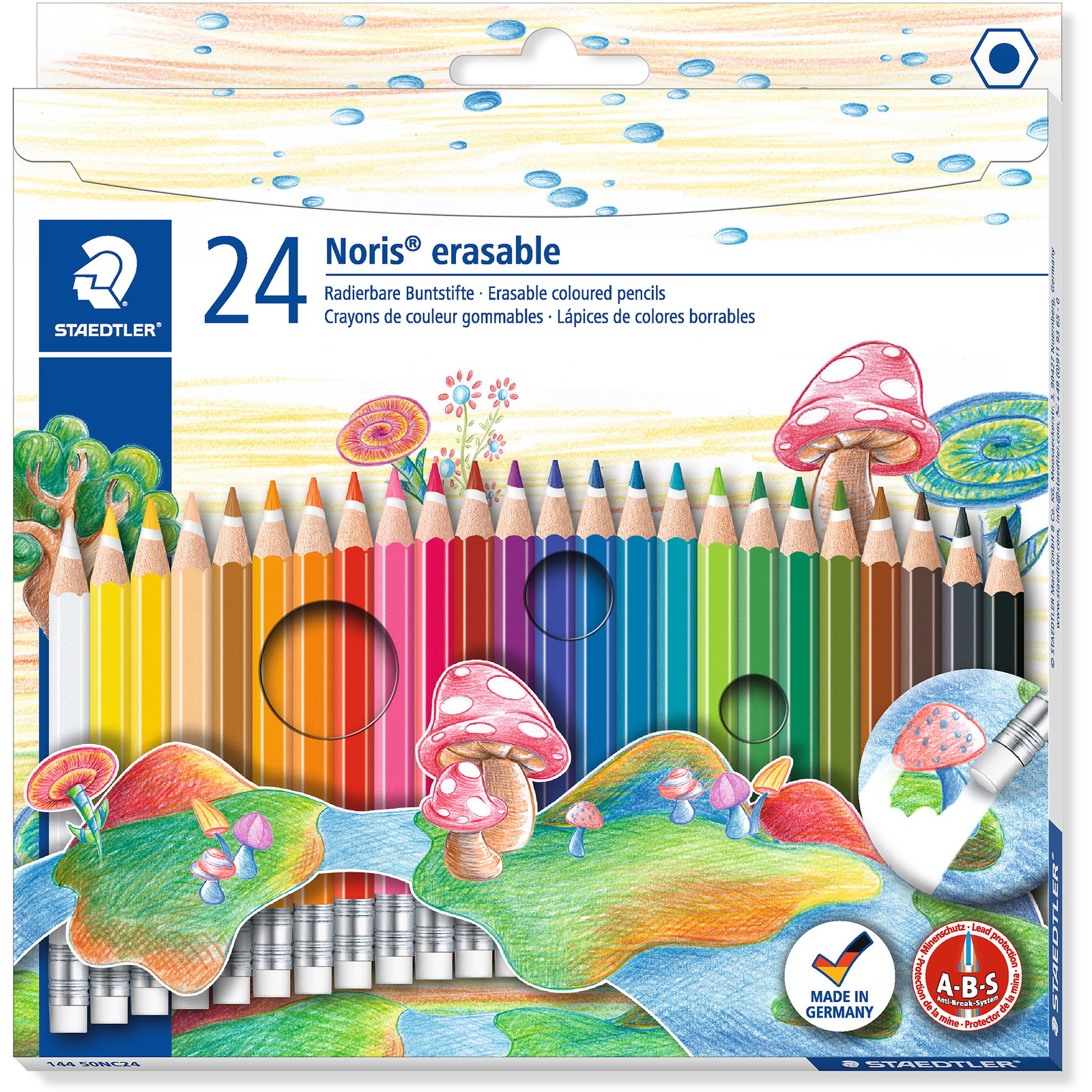 Staedtler Noris 144 farveblyanter 24 farver