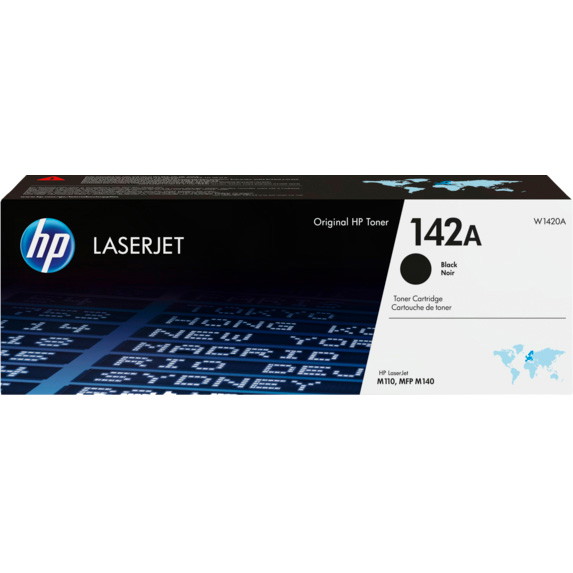 HP 142A toner sort