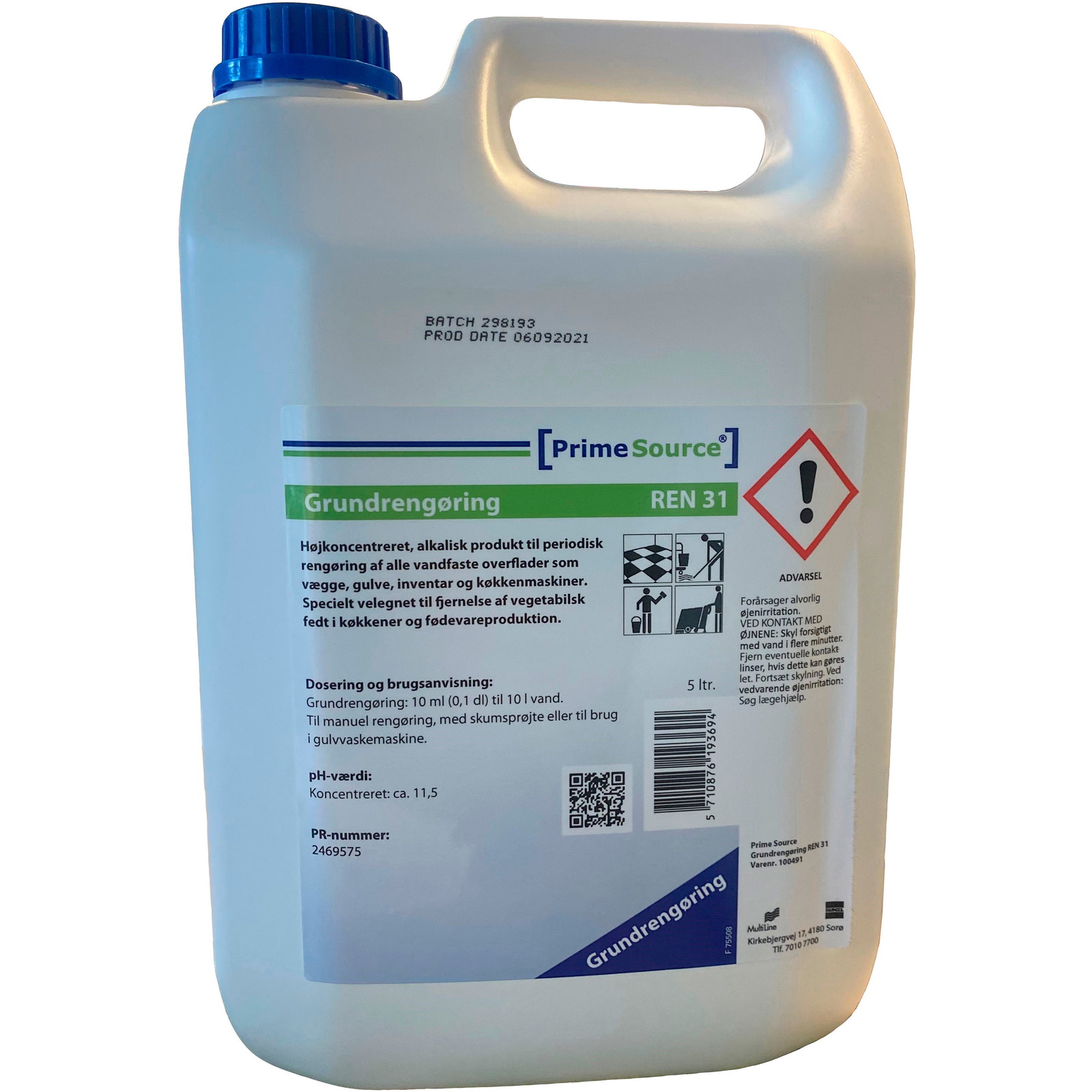 Prime Source Ren 31 grundrens u/farve 5ltr