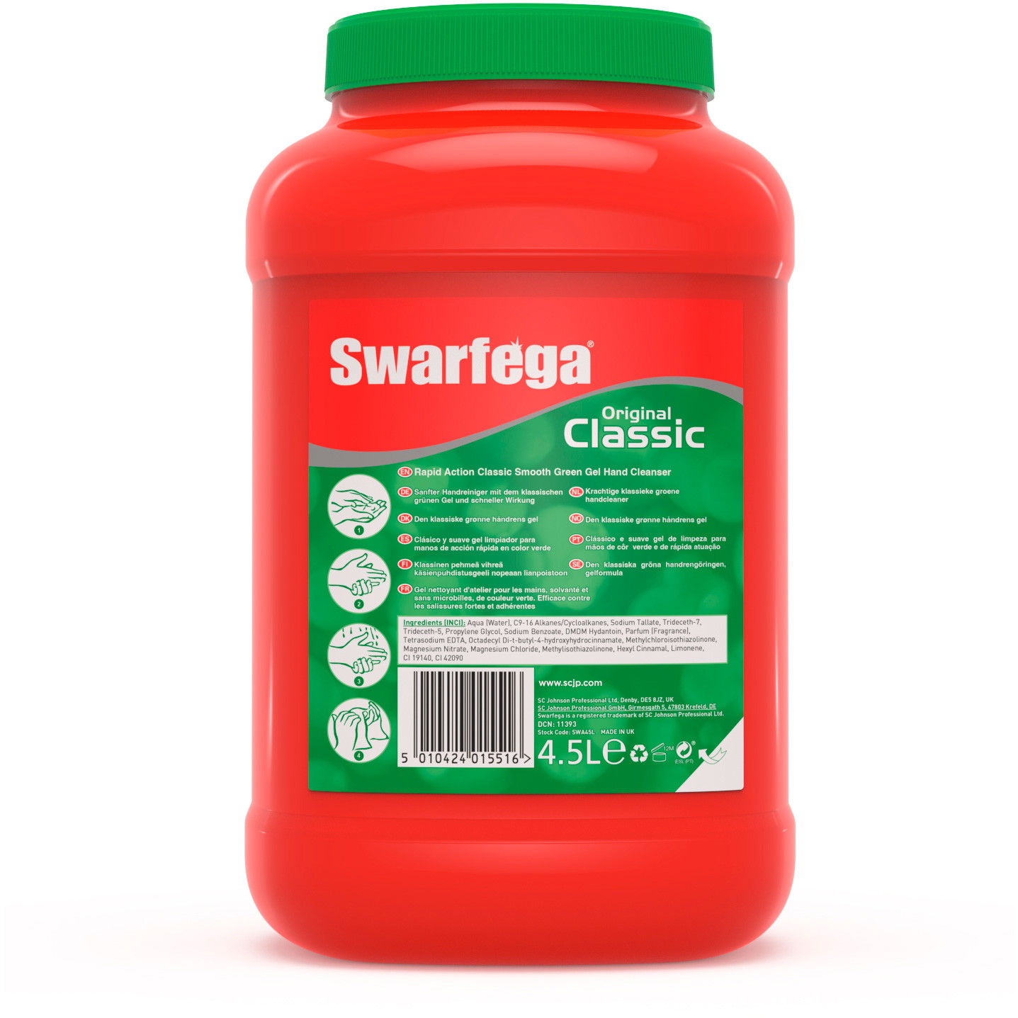 Swarfega Classic hÃ¥ndrens 4,5L