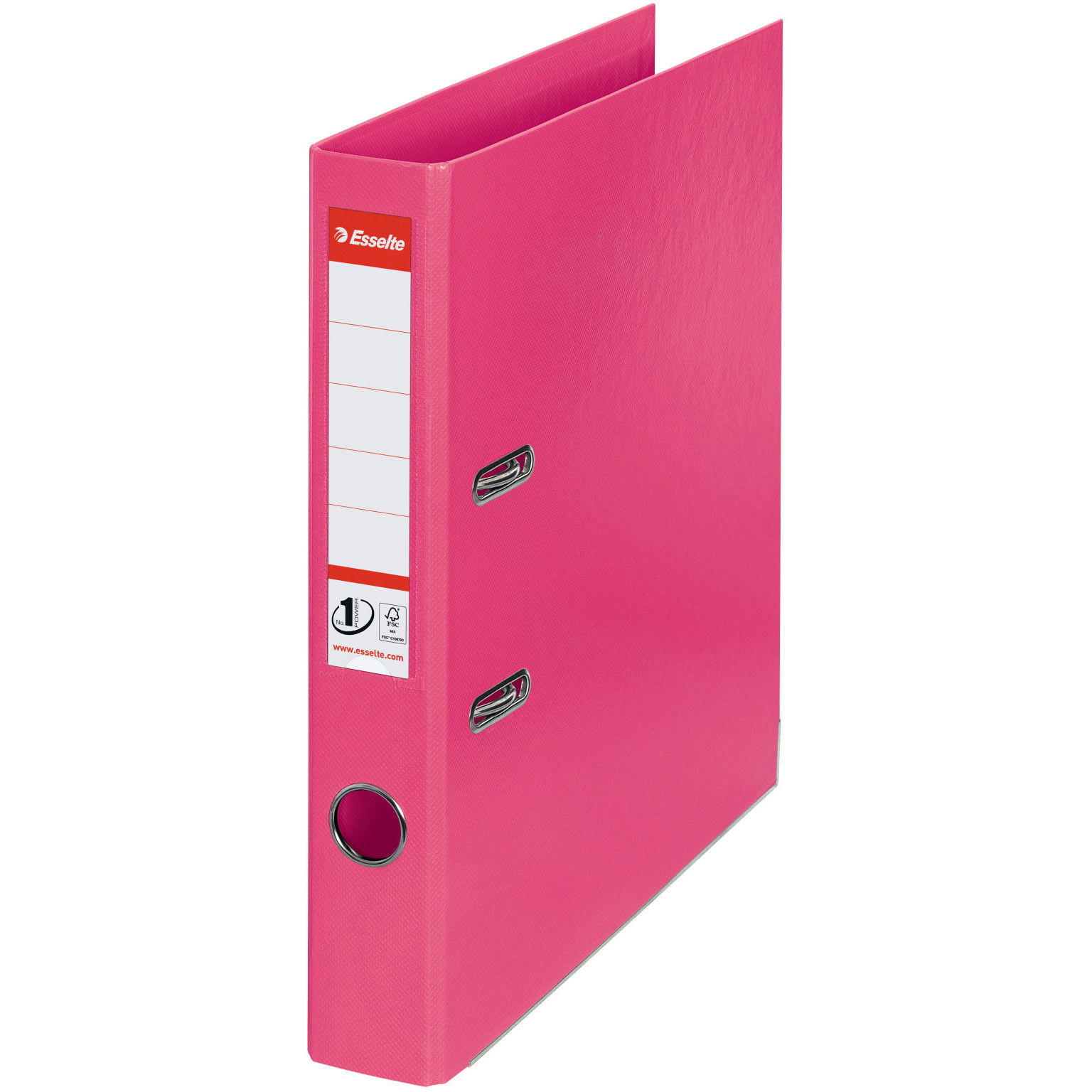 Esselte No. 1 Power brevordner A4 50mm fuchsia