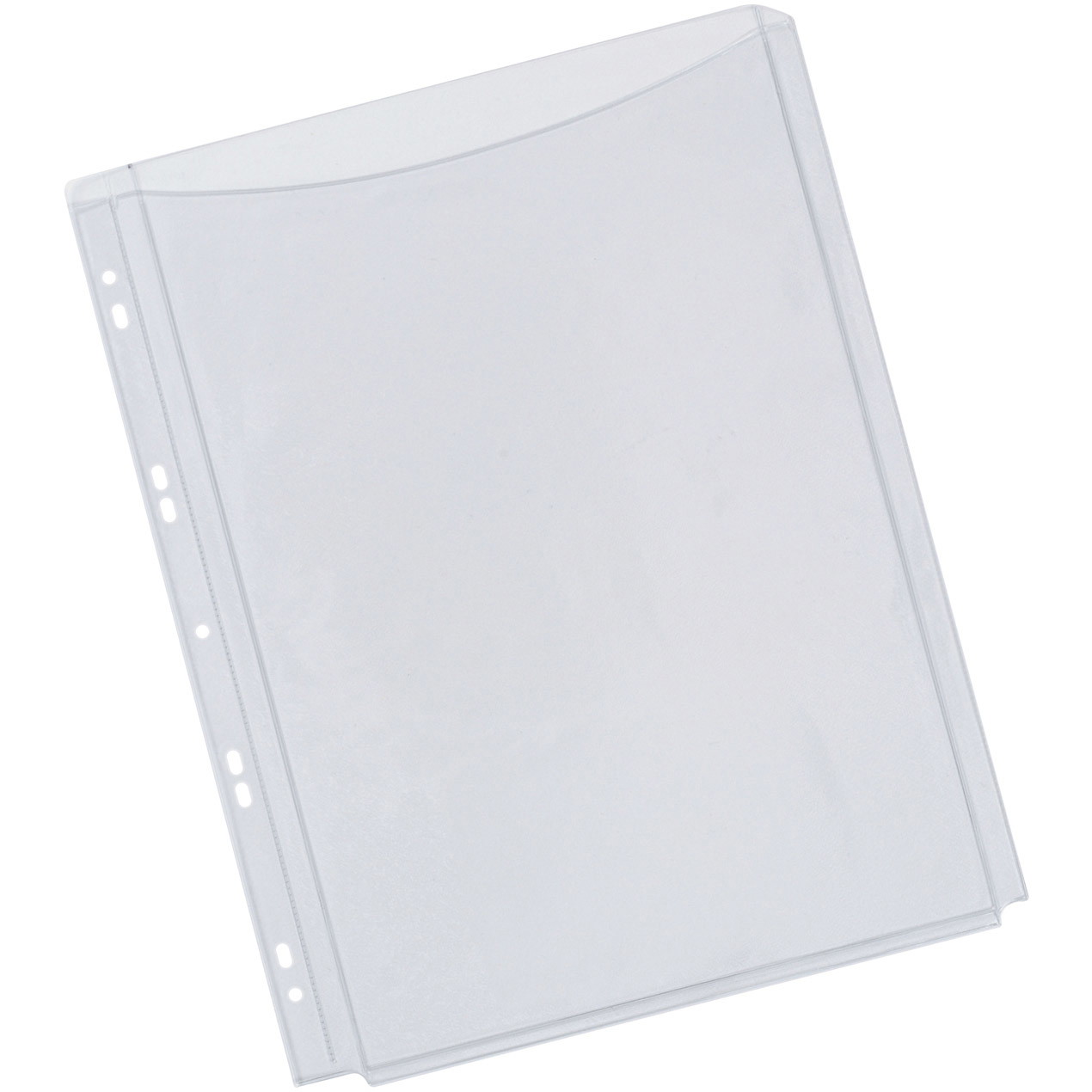 Q-connect kataloglomme A4 180my klar 5stk