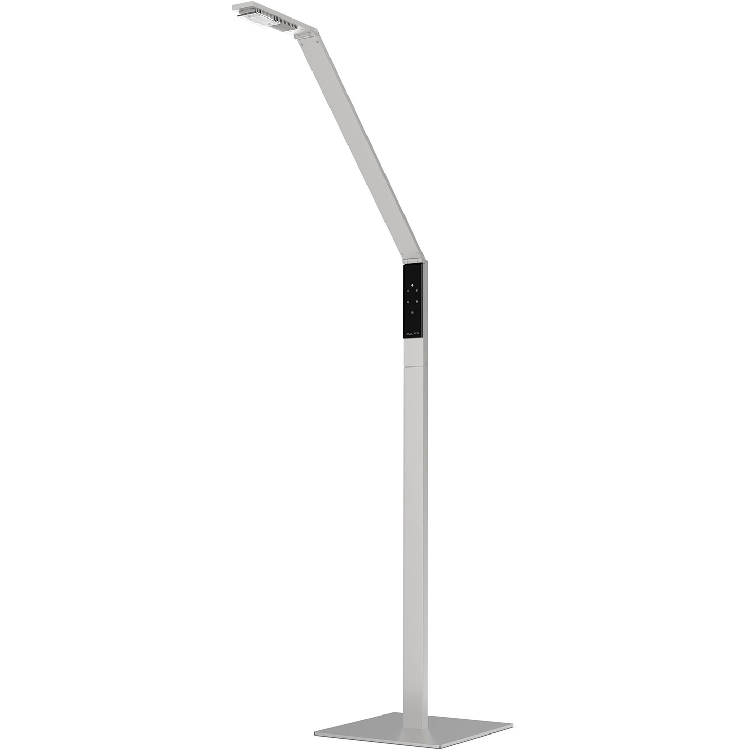 Luctra Linear Floor 2 gulvlampe SÃ¸lv