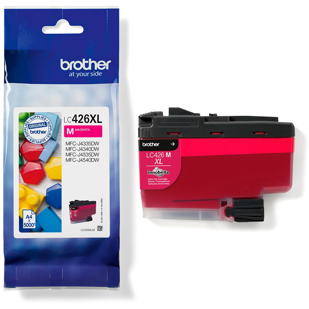 Brother LC426XL blÃ¦kpatron magenta 5000ark