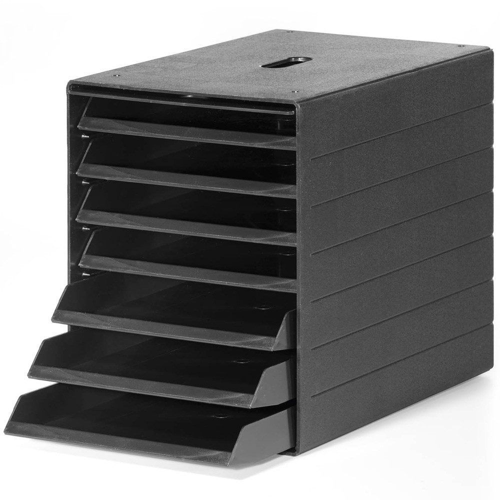 Durable Idealbox skuffekabinet C4 mørkegrå