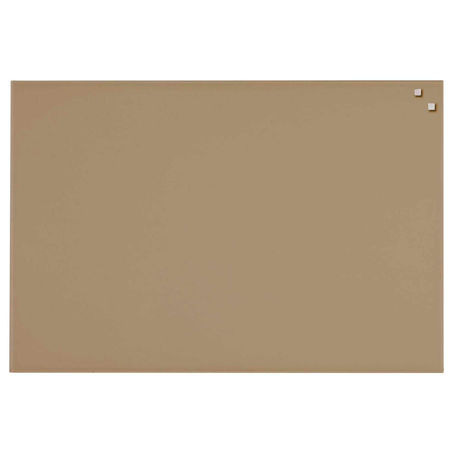 NAGA magnetisk glastavle 60x80cm beige