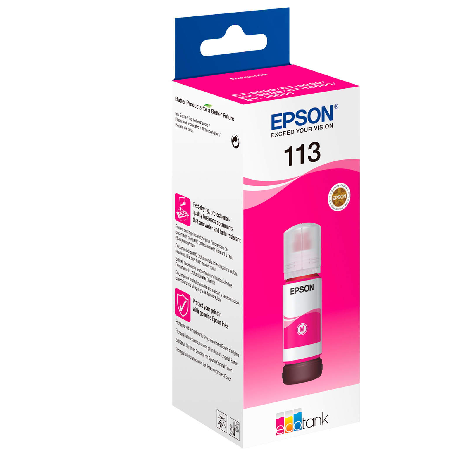 Epson 113 blÃ¦kpatron magenta 6000ark