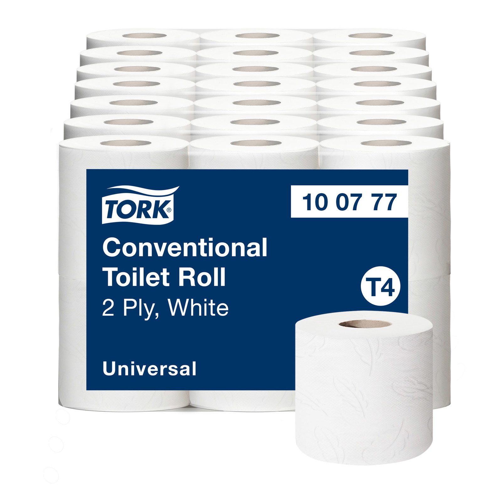 Tork 100777 Universal 2lags toiletpapir 44,8mx9,9cm 42ruller