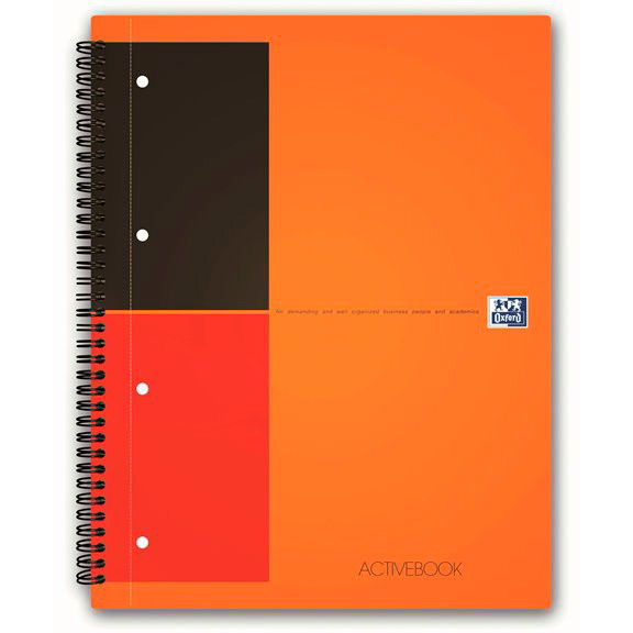 Oxford Activebook notesbog A4+ linjeret