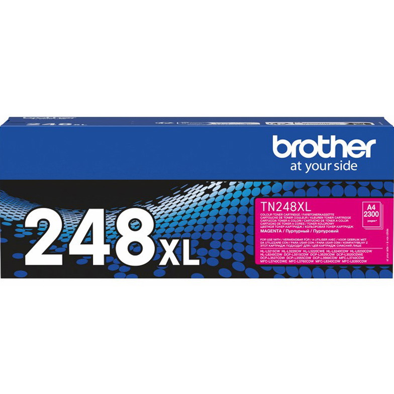 Brother TN248XL toner magenta 2300ark