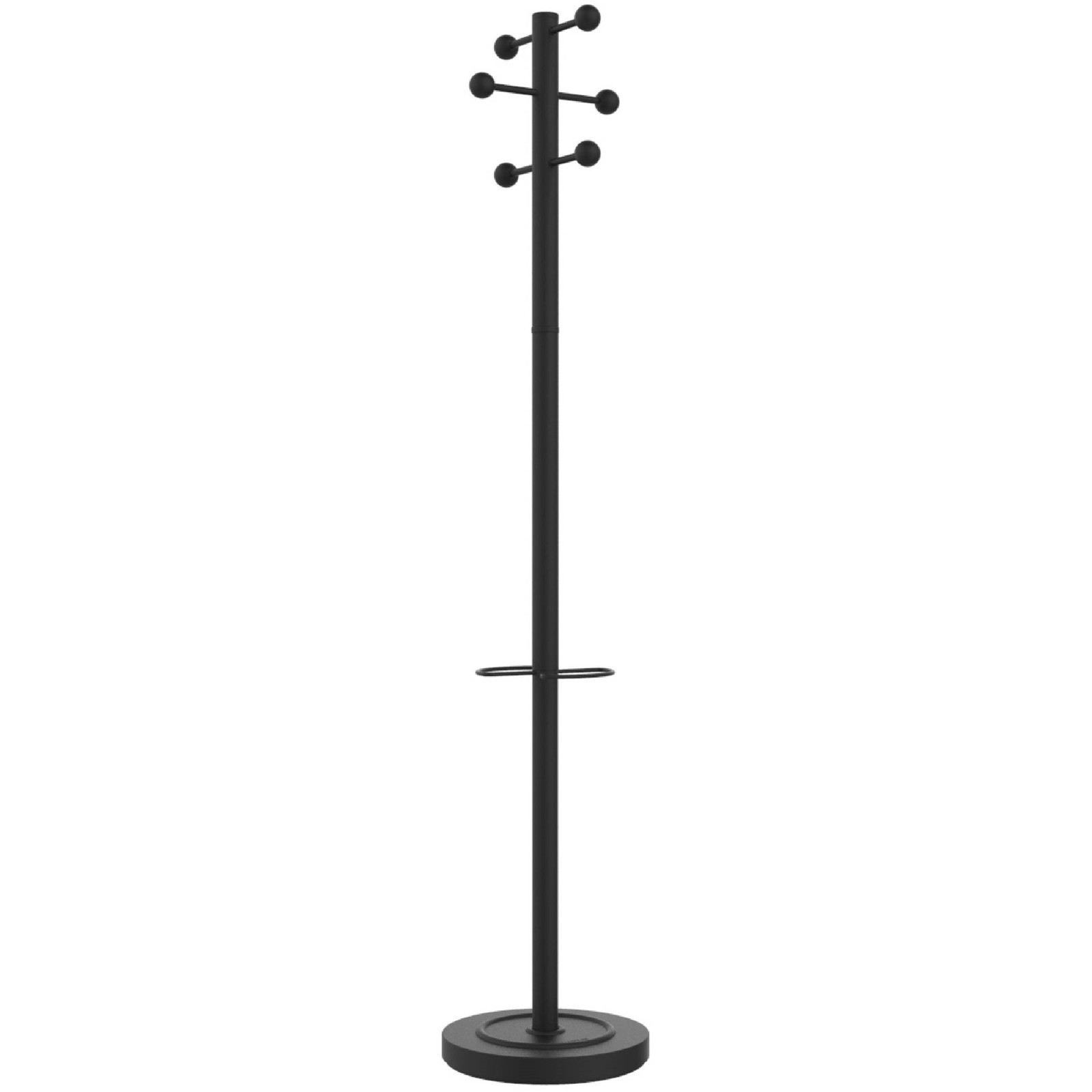 Unilux Access stumtjener 178xÃ34cm sort