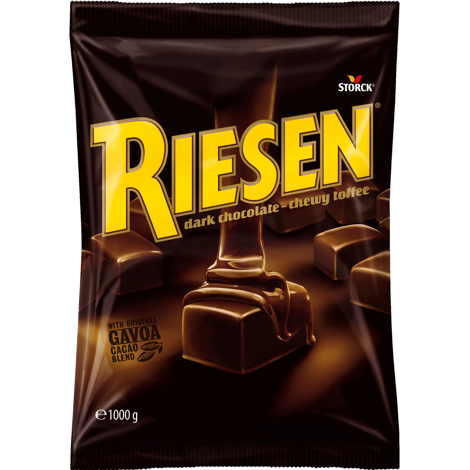 Riesen chokoladekarameller 1kg