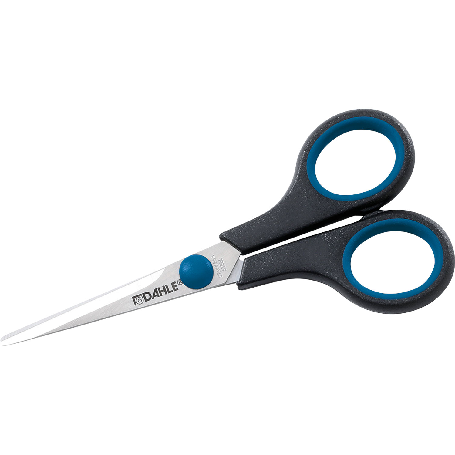 Dahle Office Comfort Grip saks 14cm sort/blå