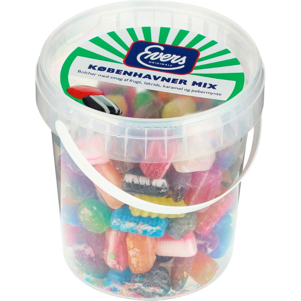 Evers KÃ¸benhavner Mix 600g